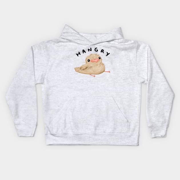 Hangry Chick Kids Hoodie by Sophie Corrigan